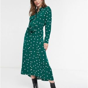 & Other Stories front tie long dress